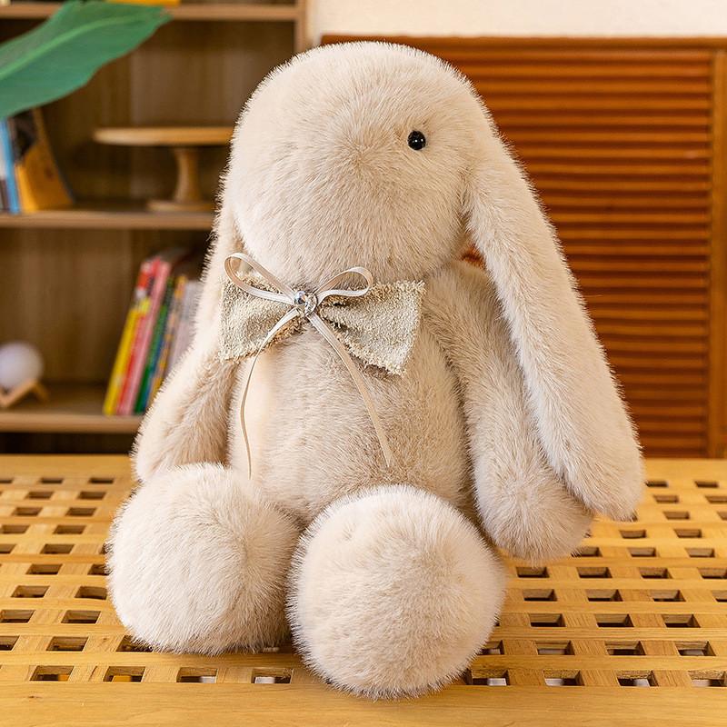Adorable Soft Plush Rabbit Toy Floppy Eared Doll For Kids Lovely Comforting Companion