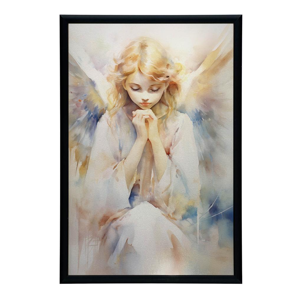 Anioł Modlitwy Anioł Modlitwy, 50X70 Cm, Bez Ramy, Płótno Premium Na Blejtramie