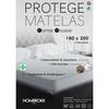 Mattress Protector - HOMEROKK - 180x200cm - Waterproof - Anti-dust Mite - Machine Washable