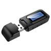 USB Bluetooth 5.0 передатчик и приемник 2-в-1 для ТВ с ЖК-экраном, компьютерный аудио Bluetooth адаптер