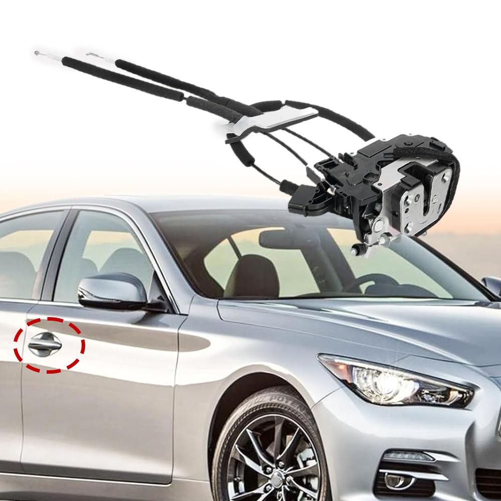 Door Lock Latch Actuator Front Rear Left Right for Infiniti Q50 Sedan 4-Door 2014- Left Hand Drive 80501-4HB0A