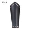 Leather Wrist Sleeve Wristband Gauntlet Archery Arrow Armband Archery Arm Guard Viking Bracer