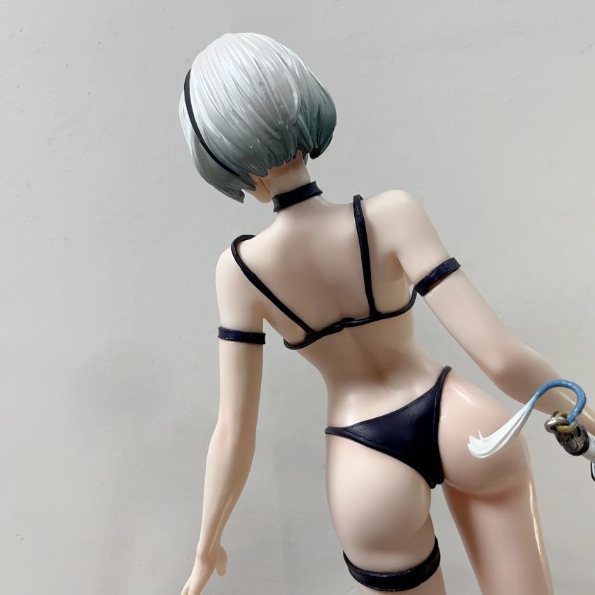 55СМ NieR: Автоматы YoRHa Нет. Тип 2B 2A 2 A B версия девушка жесткий ПВХ Фигурка Игрушка Статуэтка для игры Коллекция для взрослых Аниме Модель Кукла подарки
