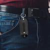 Mini Portable Spray Keychain Holder Storage Bag Flip Cover Design Compact Size Self-Defense Spray Holder Keychain for Women