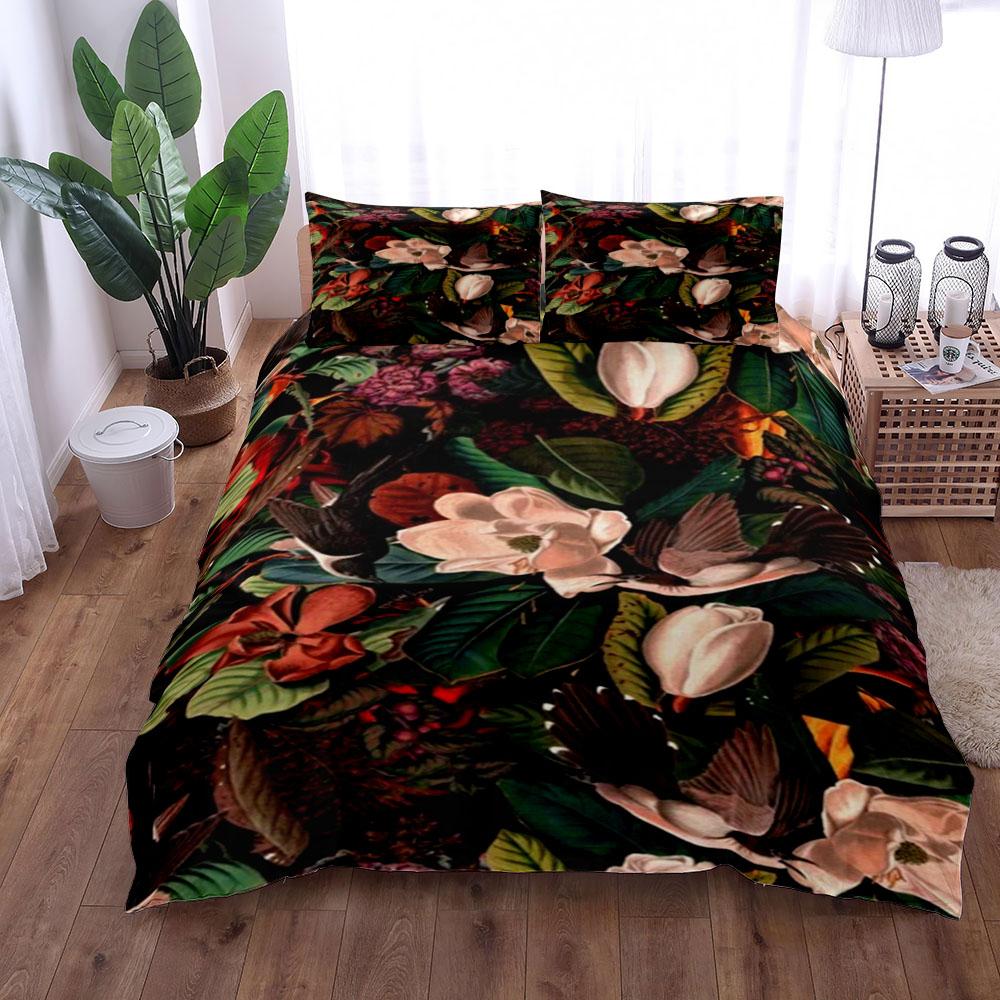 Комплект постельного белья Exotic Garden King Queen Twin Single Size Пододеяльник Наволочки Комплект постельного белья
