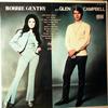 LP Record BOBBIE GENTRY, GLEN CAMPBELL - Bobbie Gentry & Glen Campbell CP8574 CAPITOL 1968 Japan Country/Folk Used