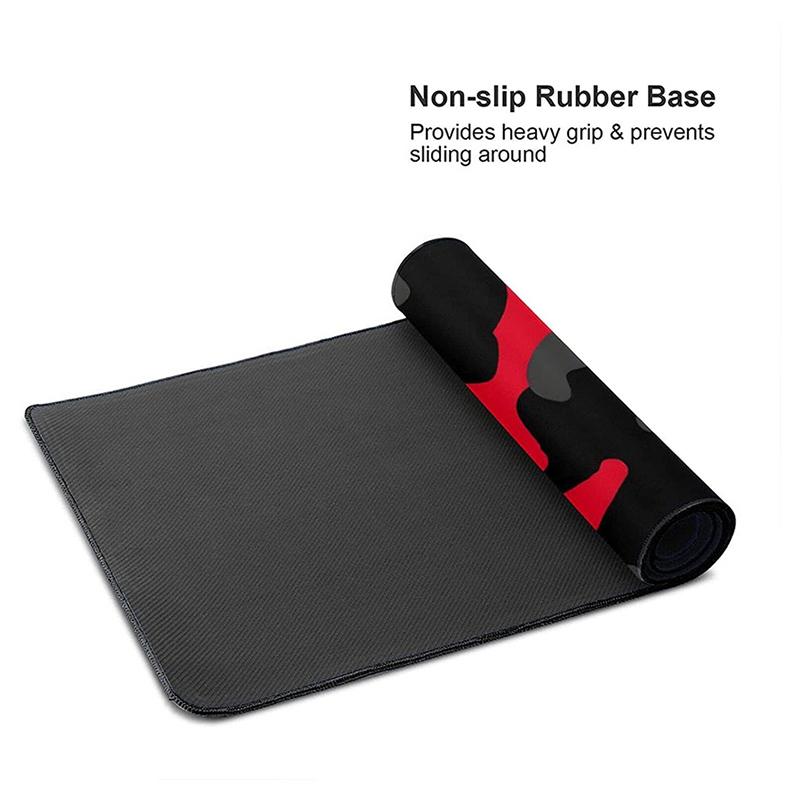 Black Red Grey Mouse Pad Gamer XL Home HD Custom New Mousepad XXL Keyboard Pad Anti Slip Soft Office Desktop Mouse Pad Table Mat