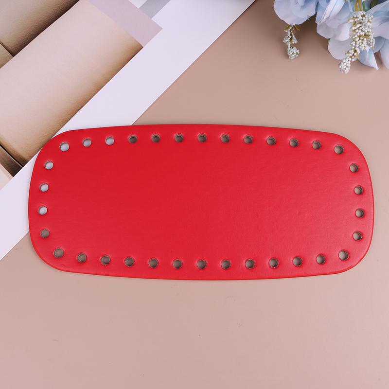 Round Leather Bottom With Holes Rivet Handbag Diy Women Shoulder Crossbody Bags Accessories