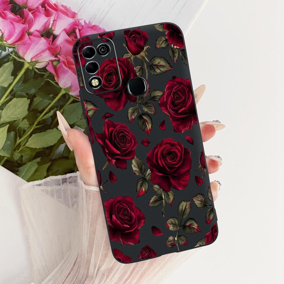 Чехол для Infinix Hot 11 Play Чехол Роскошный Модный Забавный Милый Расписной Силиконовый Чехол для Телефона для Infinix Hot 11Play