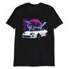 Vaporwave Эстетика Supra JDM Тюнинг Дрифт Гонки Футболка с коротким рукавом Унисекс 100% Хлопок Мужские Футболки Топ