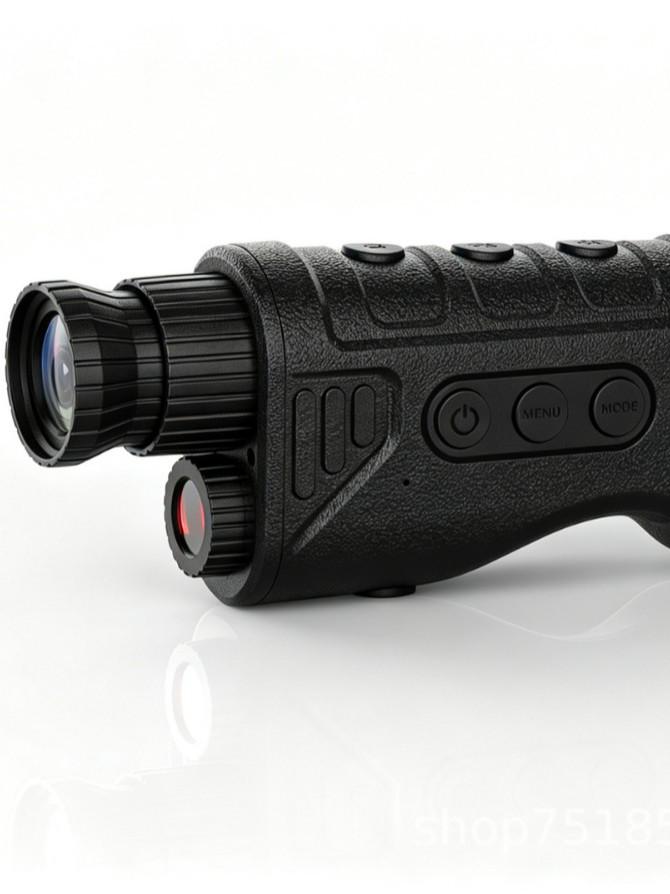 Infrared Digital Night Vision Monocular for Outdoor Reconnaissance and Photo/Video Recording