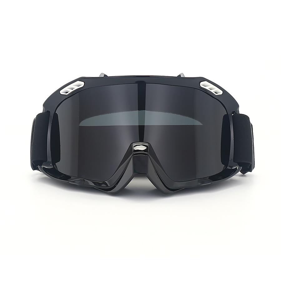 2 Pcs Dirt Bike Goggles, Motorcycle ATV Goggles Riding Goggles Ski Goggles Windproof Glasses Racing Motocross Goggles