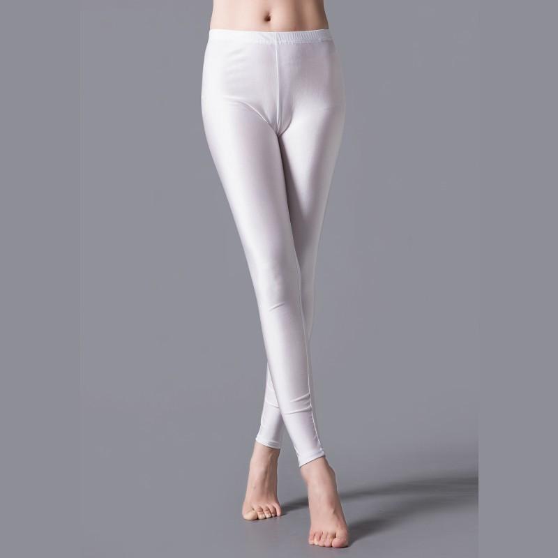 Women Leggings Girl Slim Cropped Trousers High Elasticity Skinny Casual Pants Dance Performance Trousers