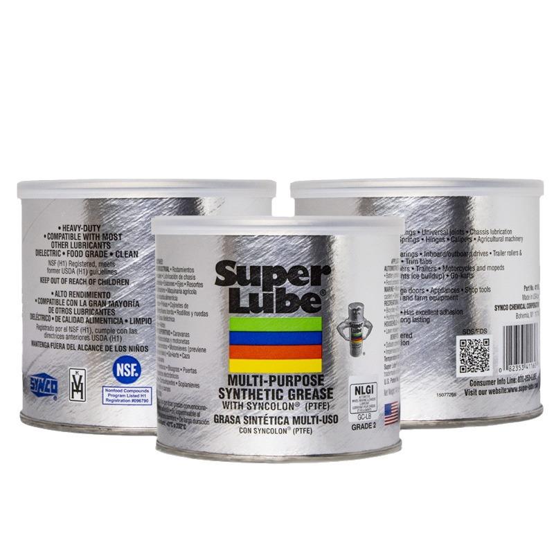 Многоцелевая синтетическая смазка Super Lube 41160 (Банка 400 г)