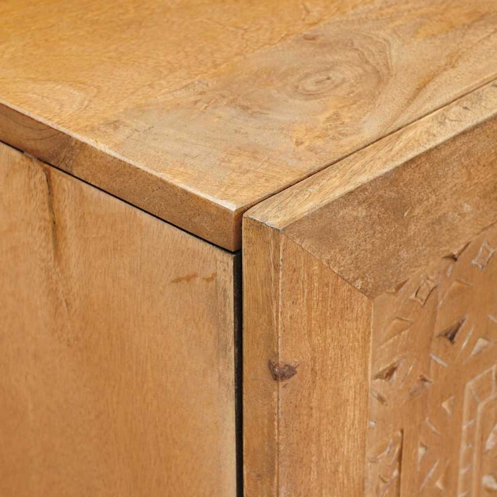 vidaXL Highboard 60 x 33 x 100 cm Massivholz Mango