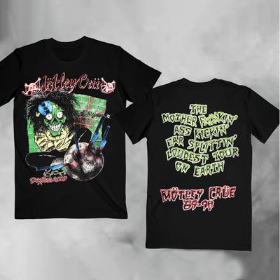 Футболка унисекс Motley Crue Dr Feelgood Tour Band