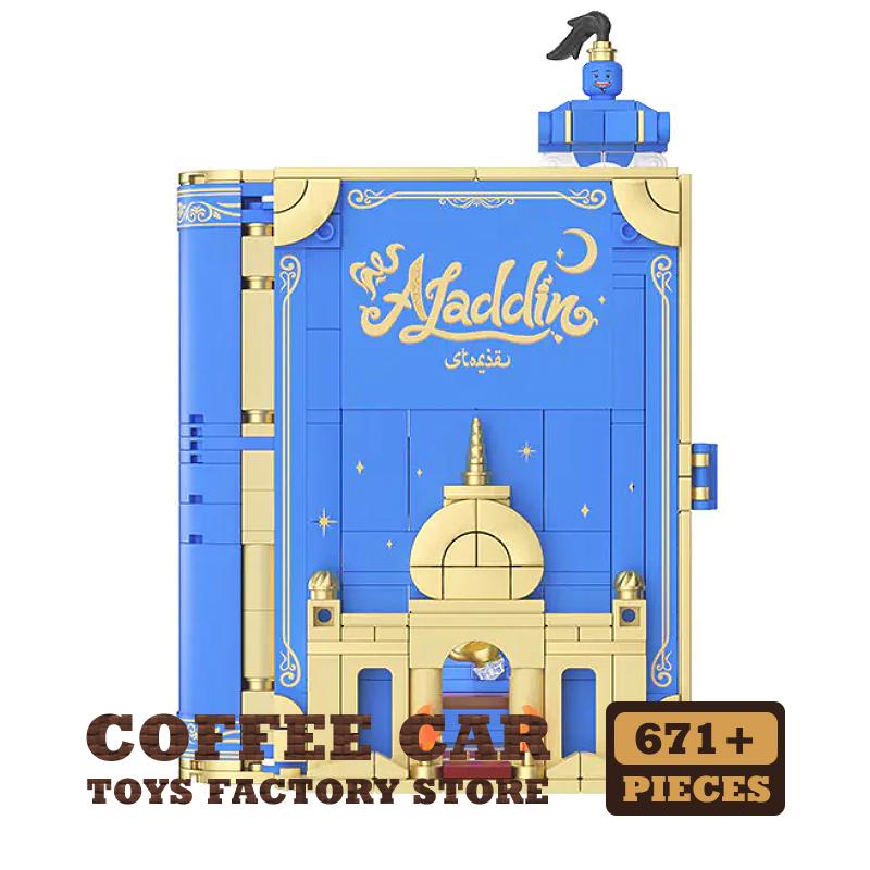 Нетоксичные Милые Сказочные Строительные Блоки Книги Аниме Фильм Moc Кирпичи Игрушки Мечтающая Принцесса 3D Книга-Сказка Модель Детские Подарки на День Рождения