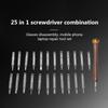Screwdriver Set 25 In 1 Torx Multifunctional Opening Repair Tool Set Precision Screwdriver For Phones Tablet PC Hand Tools