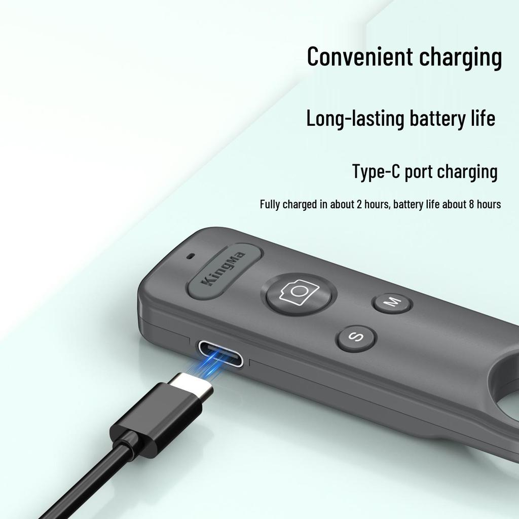 Bluetooth-пульт для экшн-камер DJI: Совместим с Action 5 Pro/4/360 для фото- и видеосъемки.