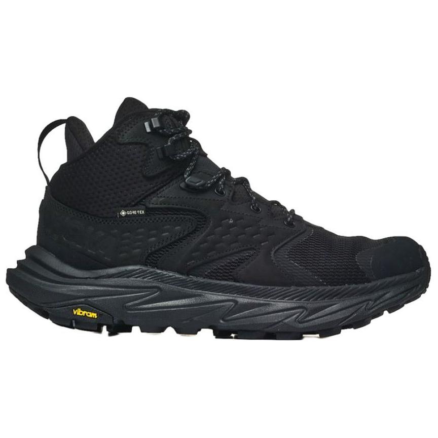 Hoka One One Anacapa 2 Minimalist Comfortable Non-Slip High-Top Hiking Shoes Men Hiking Shoes Black 1155251-BBLC