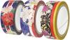 Kamiiso Sansho Japanese Masking Tape Japanese Paper Beautiful Monde Set Width 15mm X 7m Roll (Germany, France, UK) GR-0528