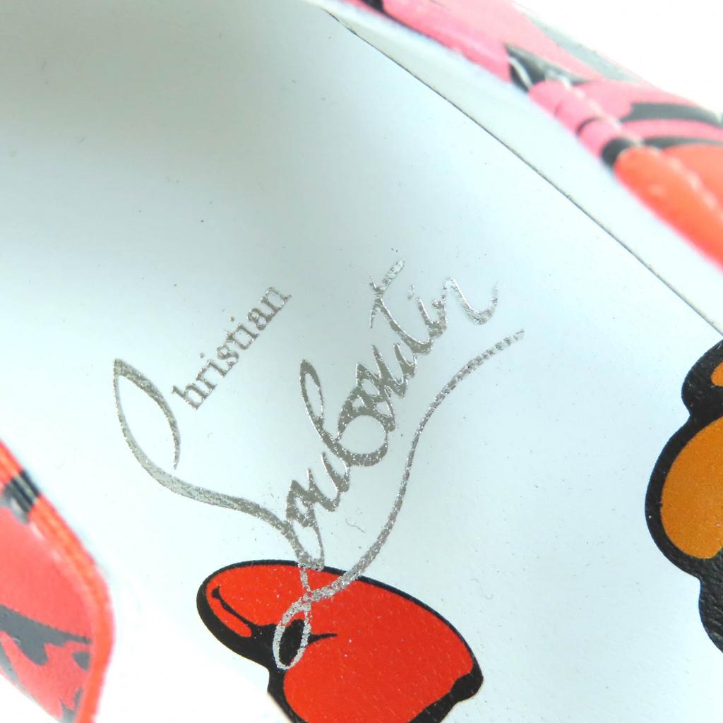 Безупречные туфли CHRISTIAN LOUBOUTIN SHUN SUDO MISS JANE кожа Женские 35.5 Б/у