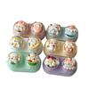 women Mini Contact Lens Box with Tweezer Suction Stick Set Cartoon Cat Contact Lens Case Travel Daily Storage for Women Girl