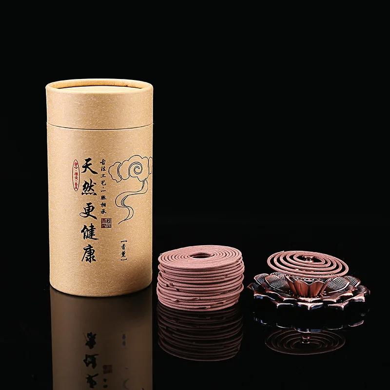 1Box 120 Single Pcs Incense Coil Sandalwood Bothroom Anti-Odour Incense 7