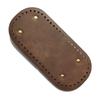Oval Leather Crochet Bag Base - Hardened Handmade DIY Woven Bag Bottom Plate