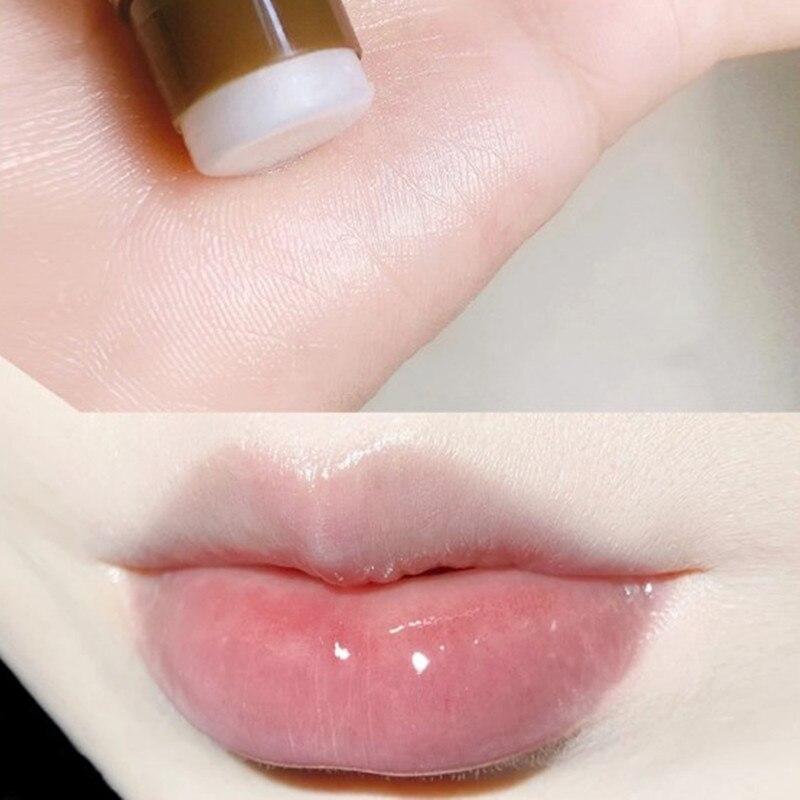 1 шт., помада с естественным изменением температуры, фруктовый бальзам для губ, увлажняющий питательный блеск для губ, косметика для макияжа