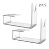 1/2Pcs Pistol Display Stand Toy Pistol Holders Clear Toy Pistol Display Rack