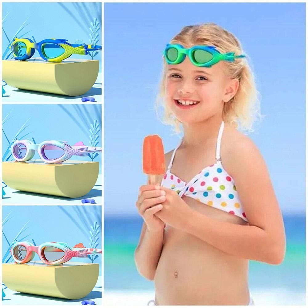 HD Summer Kids Swimming Goggles Anti Fog Eyeglasses Creative Children's Goggles