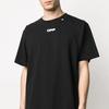 Off-White Футболка Oversized Fit Caravaggio Square, черная/разноцветная, мужская уличная одежда OMAA038S201850051088