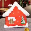 Gingerbread Man Snowman Christmas Tree Plush Daoll Pillow For Festive Home Decoration