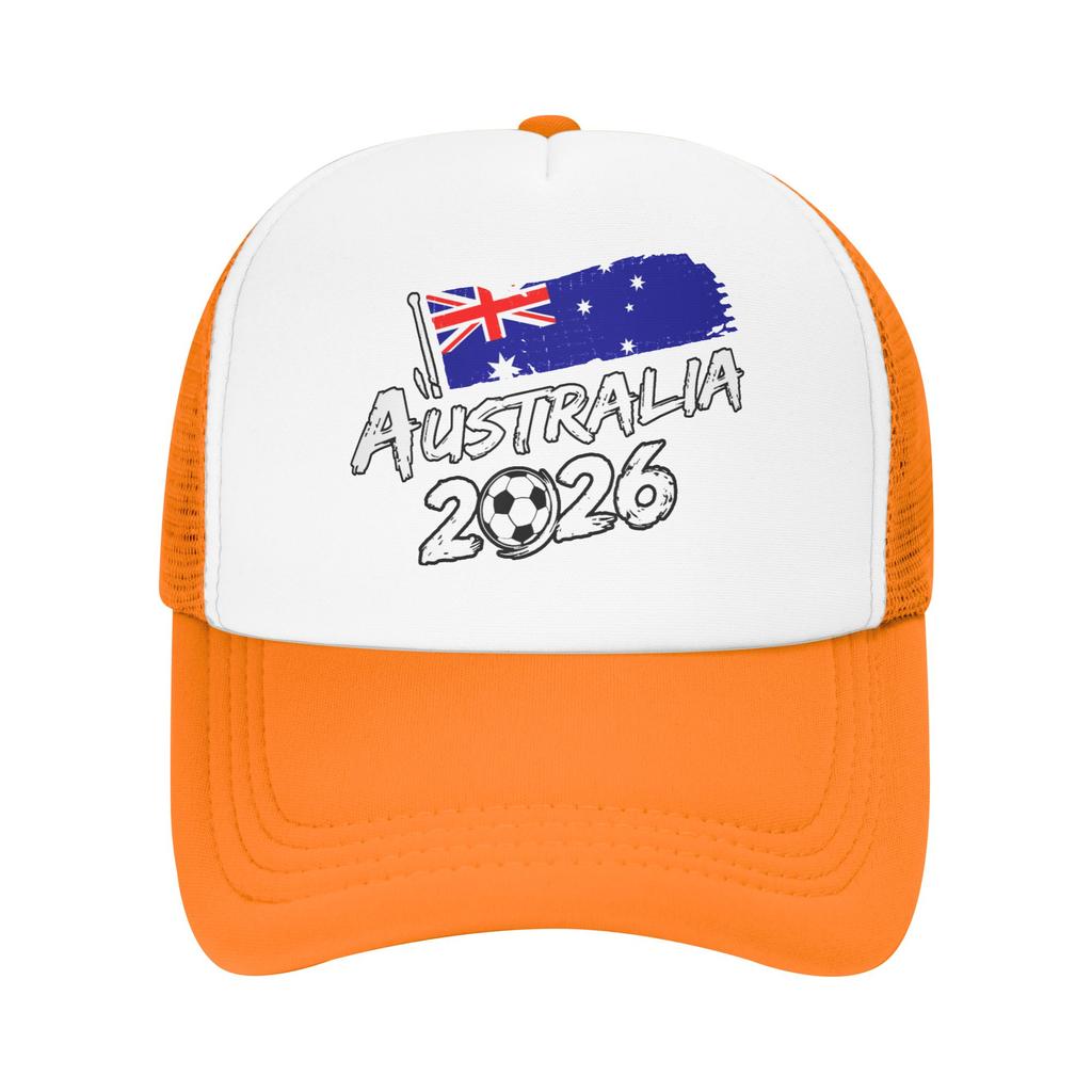 Australian Flag Australia Soccer Casual Baseball Cap Outdoor Sport Sun Hats Summer SunProof Couple Women Baseball Caps