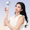 LED Digital Display Small USB Charging Fan Rechargeable Turbo Fan Mini Hand Fan  Women Makeup Tools
