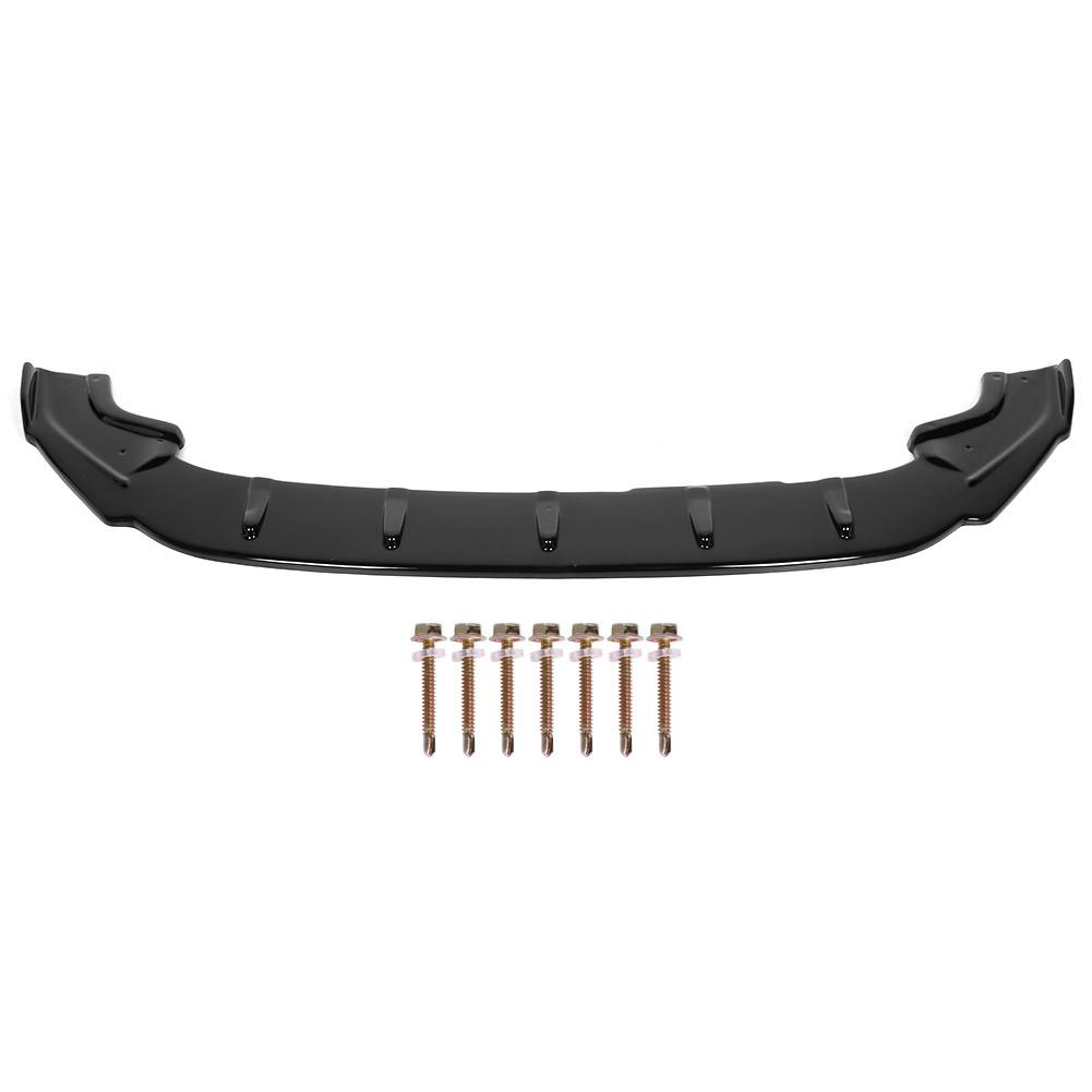 Glossy Black Front Bumper Lip Spoiler Refit for Maxton Style Splitter Fit for MK7MK7.5 GTD R