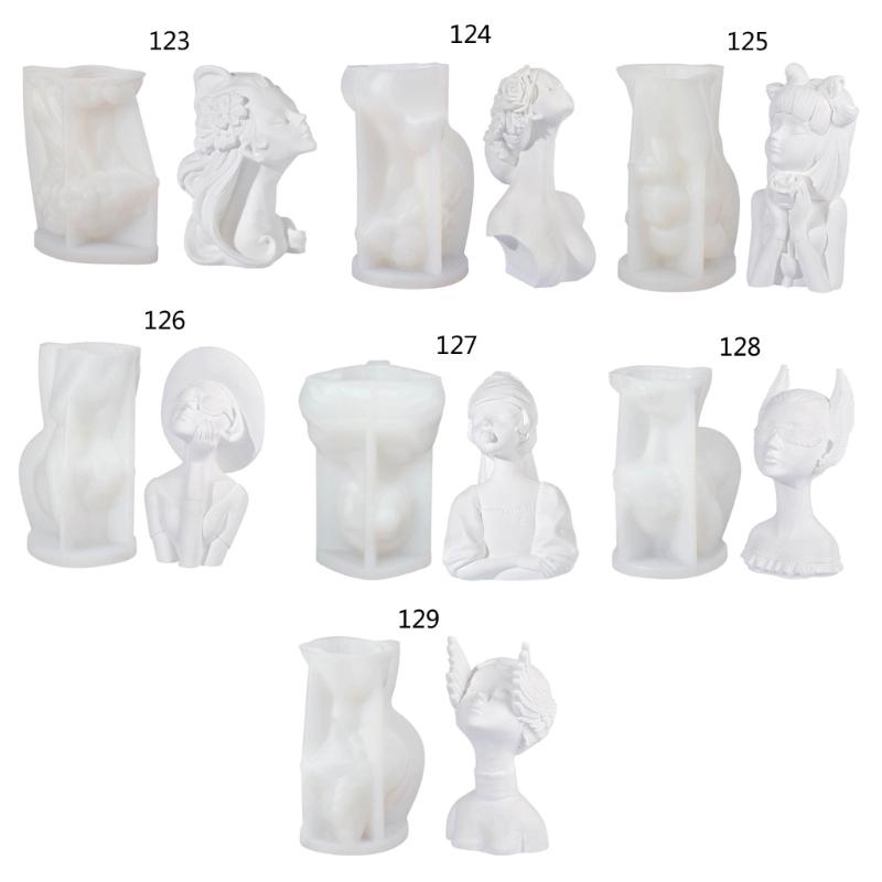 3D Девушка Силиконовая Форма DIY Изготовление Человеческого Тела Ароматное Мыло Гипсовые Формы Украшения Для Дома Подарки Ручной Работы