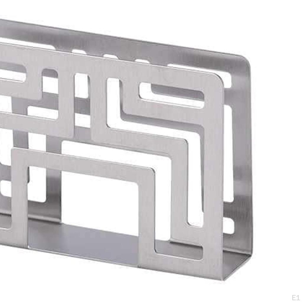 Элегантный держатель для салфеток из нержавеющей стали для декора обеденного стола