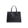 New MICHAEL KORS Chantal Leather Shoulder Bag, Handbag Medium Women's Black 30F2G7CS2T-001
