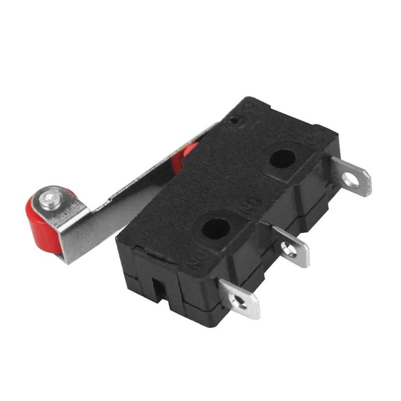 10Pcs SPDT MicroSwitch 5A 250V Rollers Actuator For Automation Equipment Control
