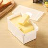 Форма для масла с крышкой. Коробка для хранения прямоугольной формы с легкой крышкой для сыра.