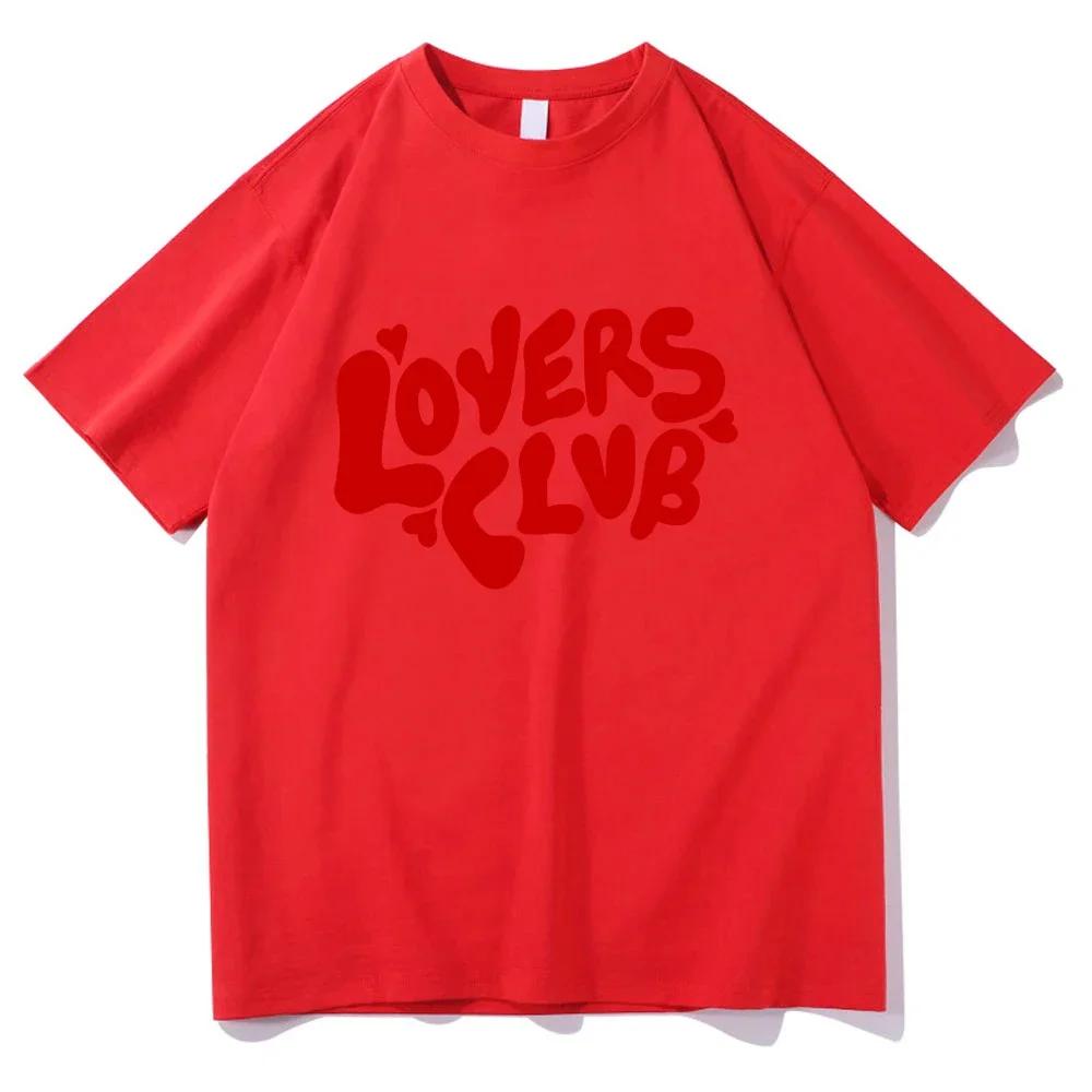 Футболка Niall Horan Lovers Club, модная одежда 90-х годов для мужчин и женщин, летние топы Harajuku, винтажные футболки унисекс из хлопка с графикой