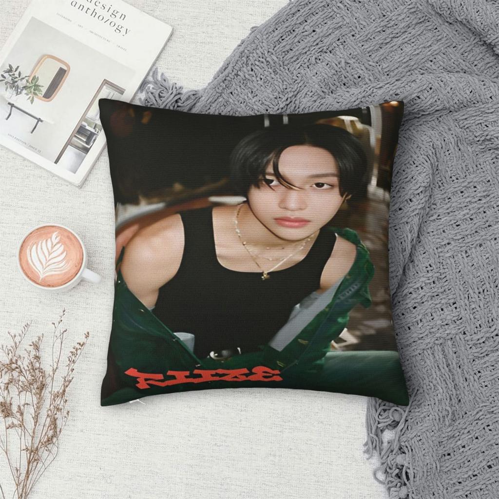 Home Decoration Riizing Wonbin Riize Kpop Style Pillowcase Merch Pillow Cover Square Multiple Sizes