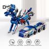 2Pcs/Set Transformable Flying Dragon Toy Collision Deformation Mini Car Educational Transforming Mechanical Dragon Toy Toddlers Boys Girls Gift