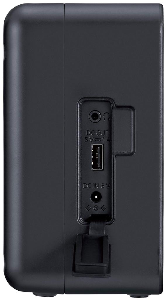 Panasonic Radio Wide FM Bluetooth Совместимость с IPX4 Эквивалент Защита от брызг Черный FM/AM RF-300BT-K