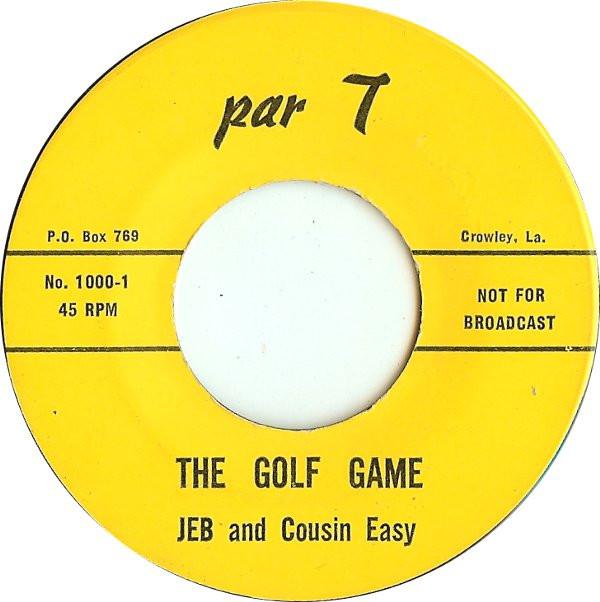 7-дюймовая пластинка JEB & COUSIN EASY - Игра в гольф 1000 Пар T Саундтреки и мюзиклы Б/У