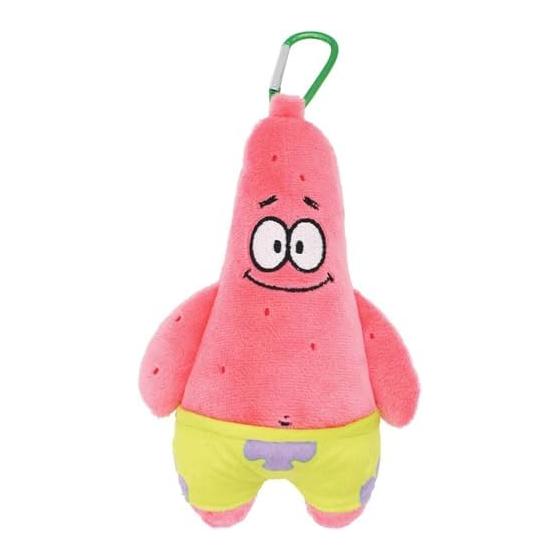 T'S FACTORY Stuffed toy zipper mascot with carabiner SpongeBob Zipper mascot with carabiner Patrick