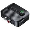 Wireless Bluetooth 5.3 Audio Adapter Receiver Transmitter 3.5MM AUX RCA TF/USB U-Disk Hifi Stereo Music With HD Mic LED Display