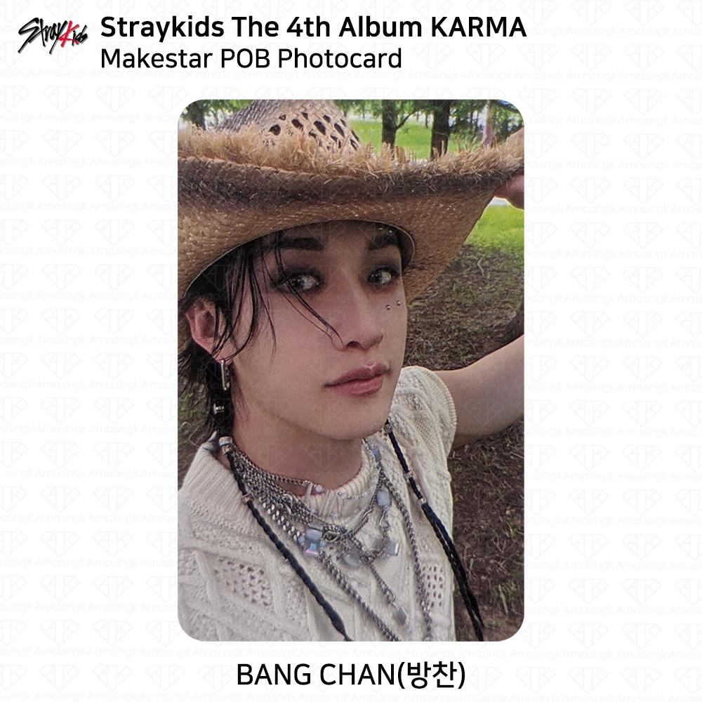 Stray Kids 4-й альбом Карма Makestar POB Фотокарточка KPOP K-POP SKZ